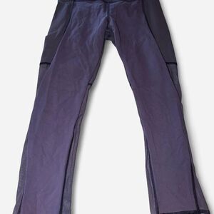 Lululemon Women's Navy and Black Leggings